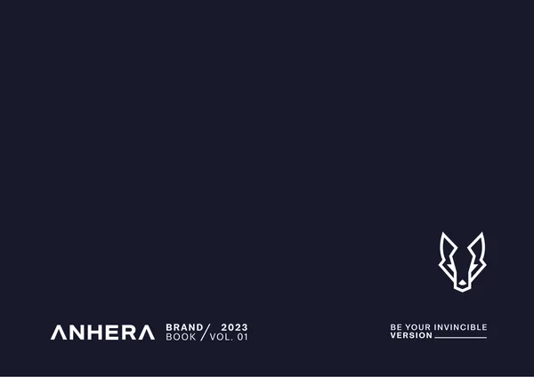 Portada del Brandbook de Anhera