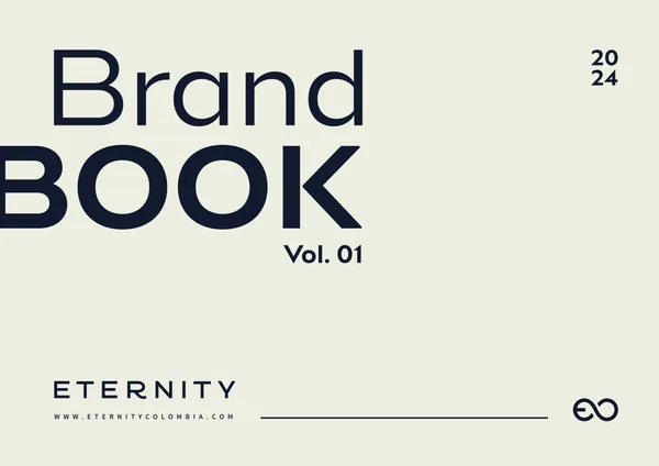 Portada del Brandbook de Eternity