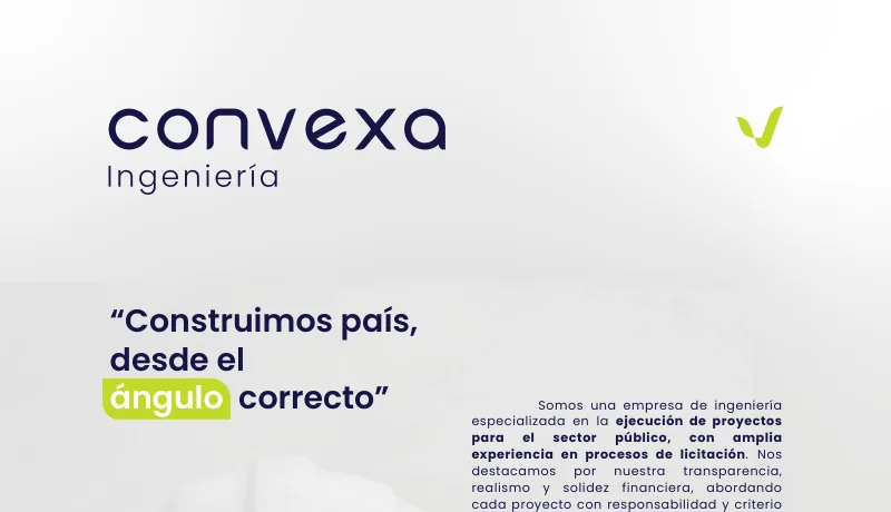 Portada del Brandboard de Convexa Ingeniería